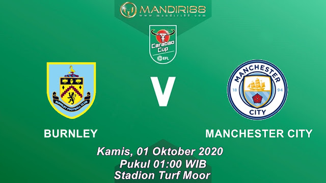 Prediksi Burnley Vs Manchester City, Kamis 01 Oktober 2020 Pukul 01.00 WIB @ Mola TV