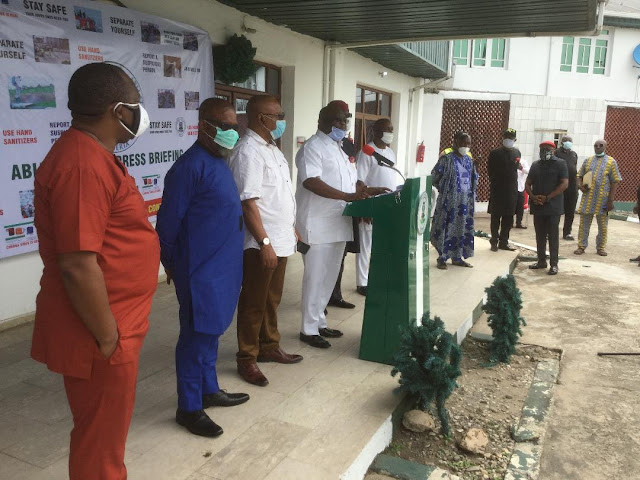 COVID-19: Governor Ikpeazu Imposes dusk to dawn curfew in Abia State