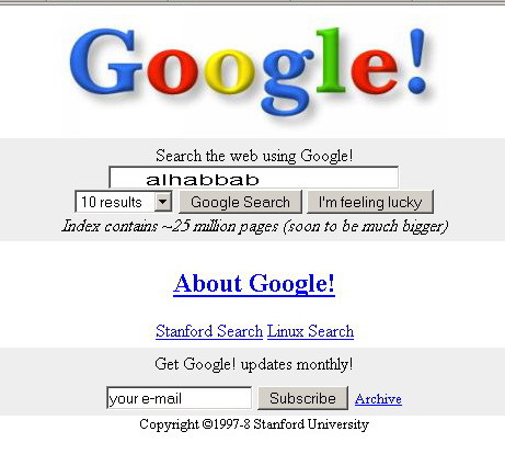google 1997. dresses In 1997, Google#39;s