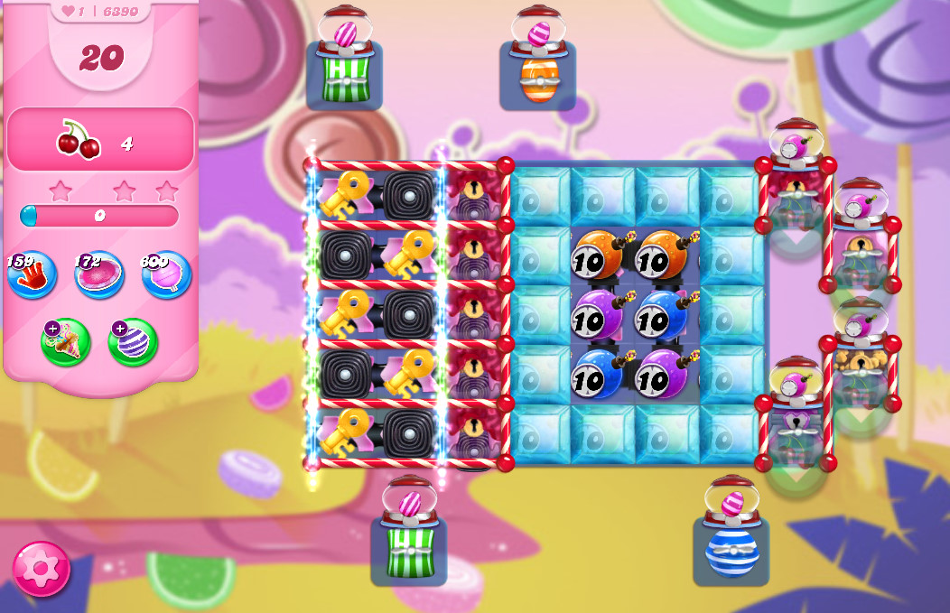 Candy Crush Saga level 6390