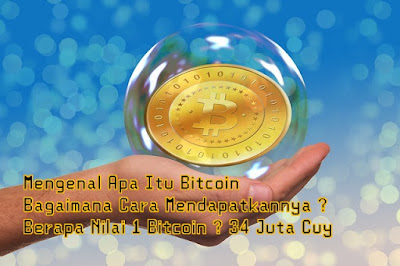 Mengenal Uang Dunia Maya, Digital, Elektronik Bitcoin