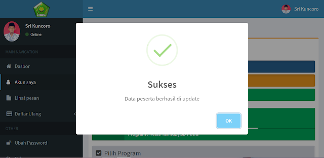 Data Berhasil Diupdate