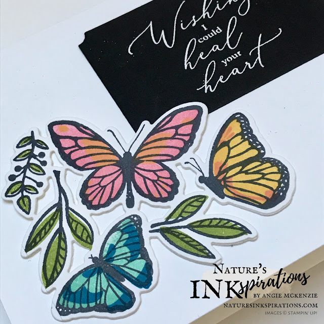 By Angie McKenzie for Share it Sunday Blog Hop; Click READ or VISIT to go to my blog for details! Featuring the Floating & Fluttering Bundle, the Sale-A-Bration Heal Your Heart Stamp Set and the Old World Paper 3D Embossing Paper by Stampin' Up!; #encouragementcards #stamping #shareitsunday #shareitsundaybloghop #floatingandflutteringbundle #floatingandflutteringstampset #flutteringdies #healyourheartstampset #oldworldpaper3dembossingfolder #20202021annualcatalog #januaryjune2021minicatalog #janfeb2021saleabration #naturesinkspirations #makingotherssmileonecreationatatime #heatembossing #cardtechniques #stampinup #handmadecards