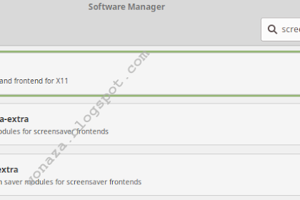 Cara Aktifkan Screensaver di Linux Mint 19 "Tara"