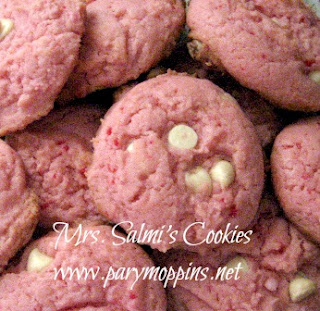 Strawberry White Chocolate Chip Cookies