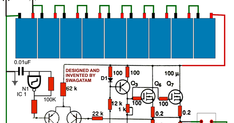 How to Make a 200 Watt Transformerless Inverter Circuit  