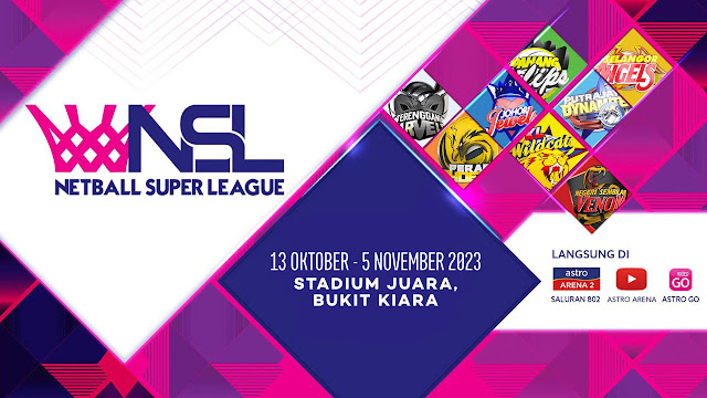 Jadual NSL Netball Super League 2023 & Keputusan