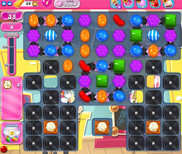 Candy Crush Saga level 2364