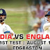 England 1000th test match against India