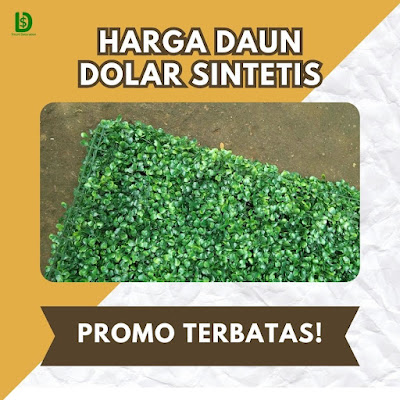 Harga daun dolar sintetis