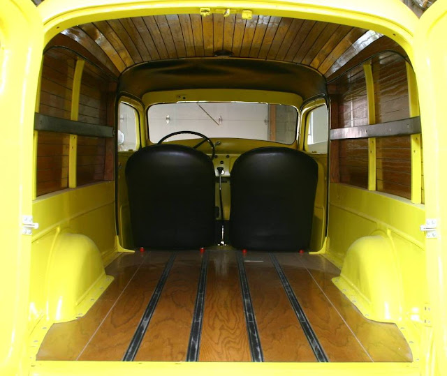 1938 Chevrolet Panel Delivery Truck Rear View