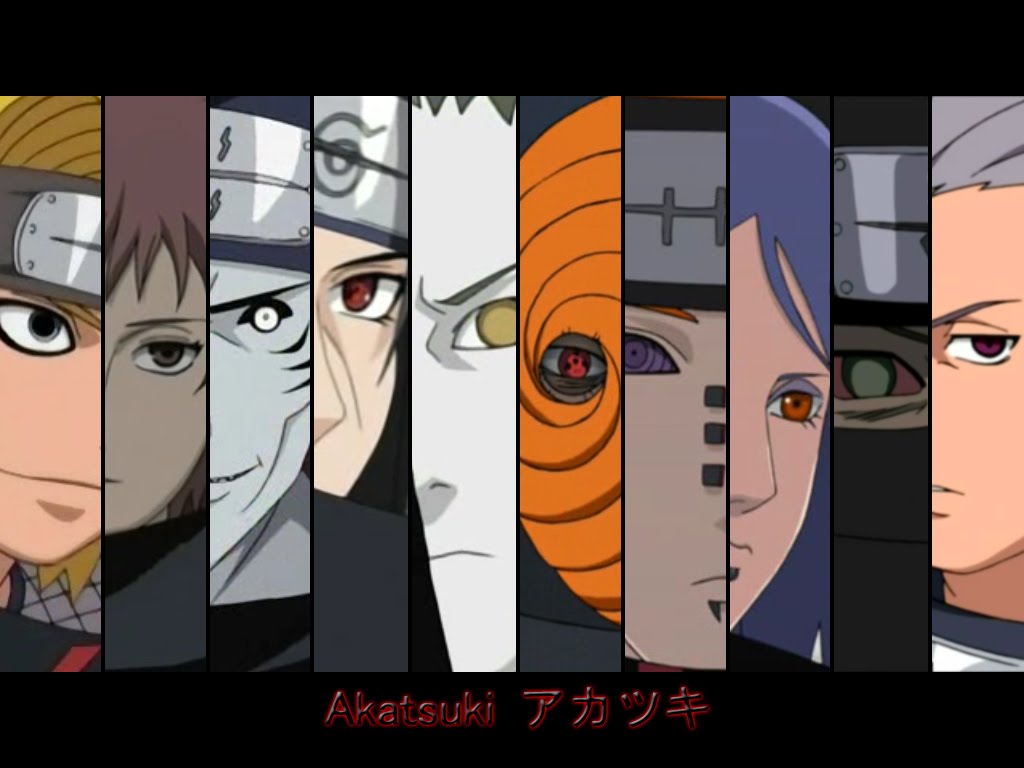 Naruto Shippuden Akatsuki Members