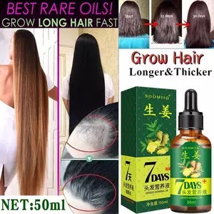 Ginger Hair Growth Spray Serum For Anti Hair Loss Essential Oil Products Fast Treatment Prevent Hair Thinning Dry Frizzy Repair New in US $1 39 sold4 Free Shipping
