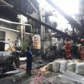 Kilang Padi Horas Jaya di Beringin Terbakar, Truk Colt Diesel Gosong