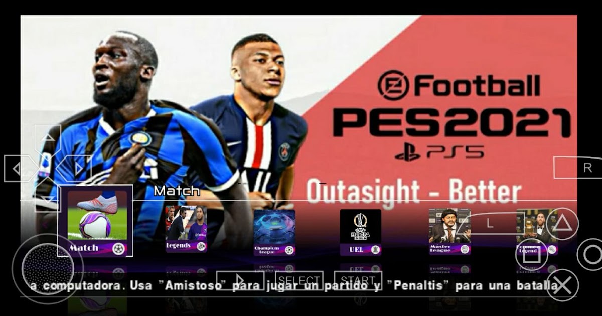 Download eFootball PES V8 2021 Android PPSSPP Spesial 