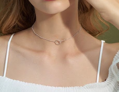 collier argent cadeau femme