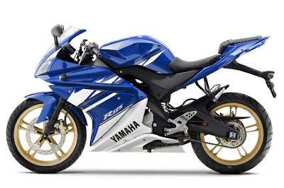 2010 Yamaha YZF-R 125 Blue Color