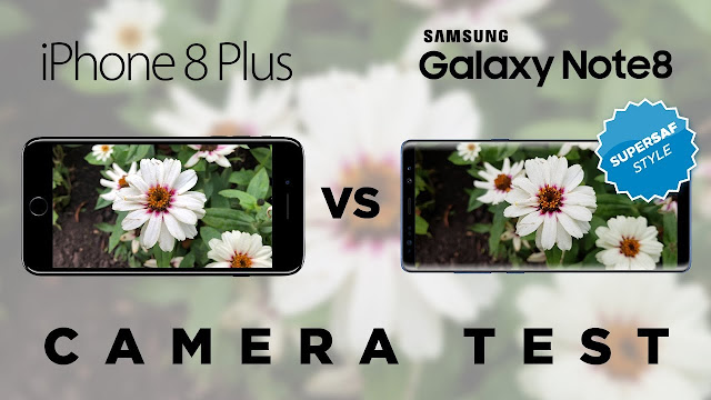 iPhone 8 Plus vs Galaxy Note 8 เปรียบเทียบ 2 กล้องเทพ 