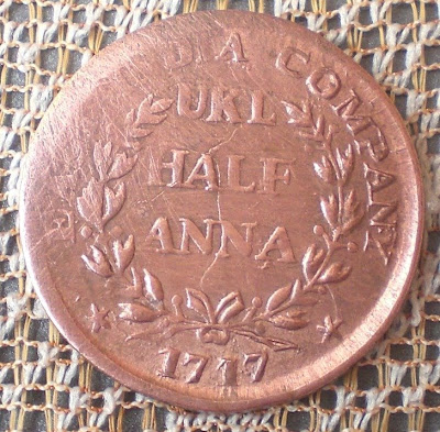 half anna east india company 1717