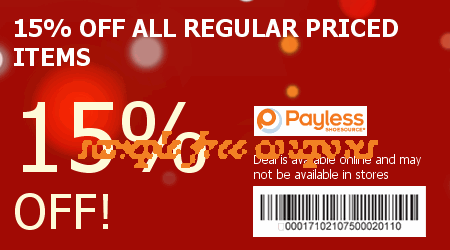 Payless Coupons - Mobile this is Ongoing