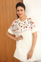 Lavanya Tripathi in Summer Style Spicy Short White Dress at her Interview  Exclusive 165.JPG