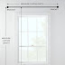 How to measure for curtains: step-by-step instructions on how to measure windows for curtains to ensure a perfect fit.