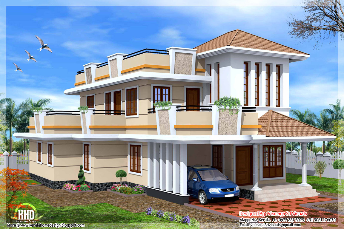 kerala home plans double storey house designs