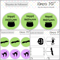 Imprimibles Etiquetas Halloween