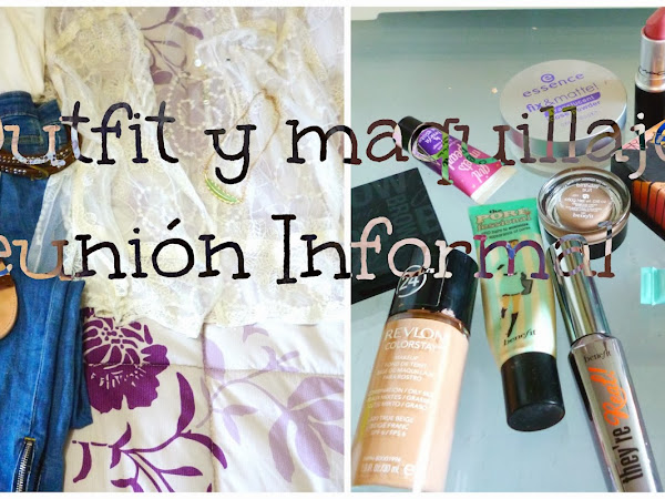 Outfit y productos de maquillaje del día [reunión Informal]