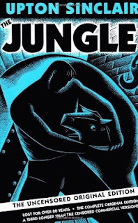 Cover of "The Jungle", a novel by Upton Sinclair