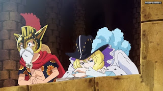 ワンピースアニメ ドレスローザ編 636話ルフィ キャベンディッシュ Luffy Cavendish CV.石田彰 | ONE PIECE Episode 636