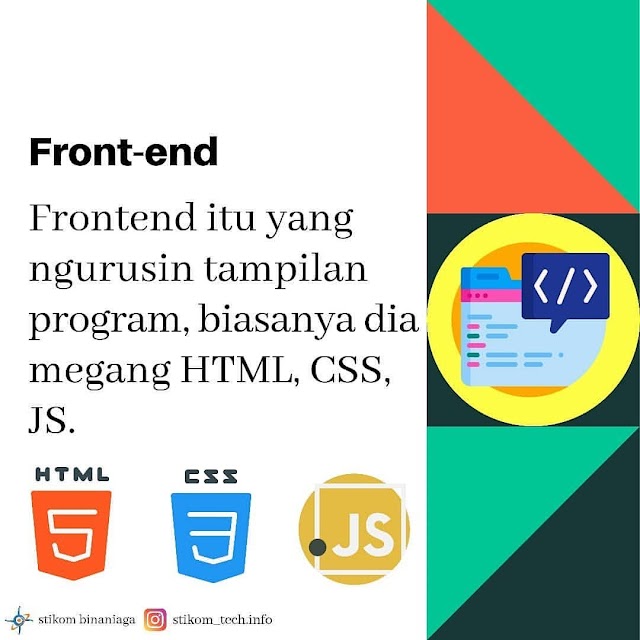 Perbedaan Front end dan Back end