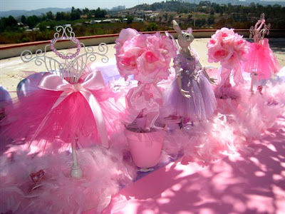 Site Blogspot  Party Table Centerpieces on Kreative Kiddie Events  Ballerina Princess Tea Party