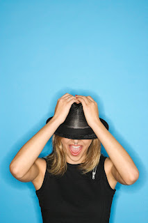 Woman, hat