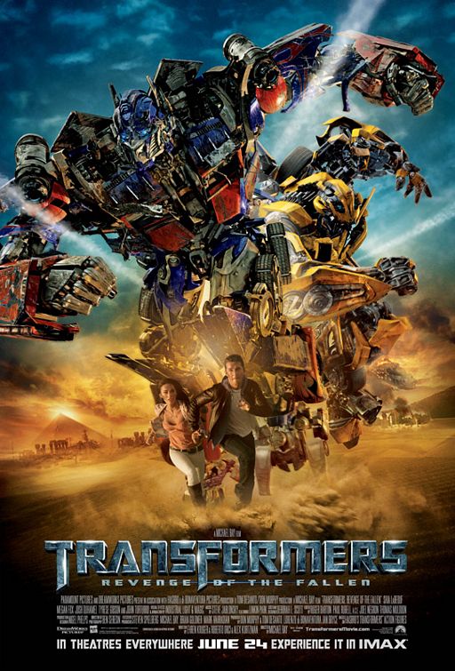 Transformers Revenge of the Fallen movie poster