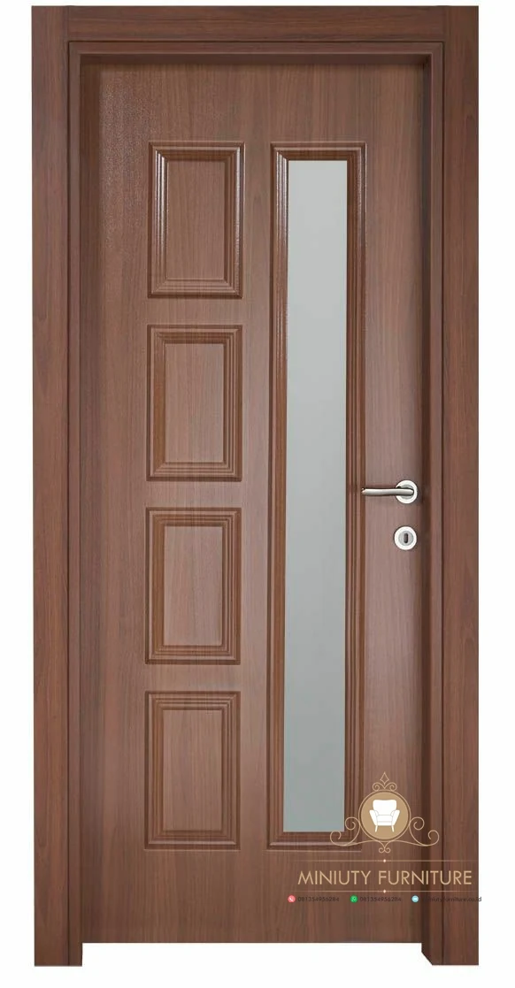 Model Pintu Kamar Minimalis Modern Kayu Terbaru Miniuty - Gambar pintu rumah minimalis