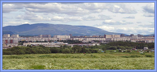 Apatity A Russian Town Located Near Arctic Circle And Finland