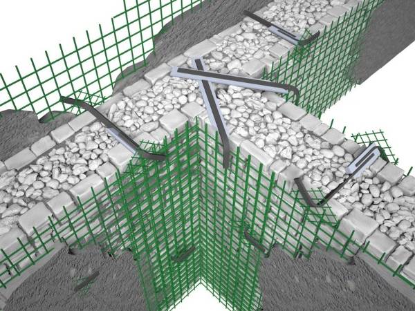 Fiberglass Mesh Reinforcement for Wall Construction