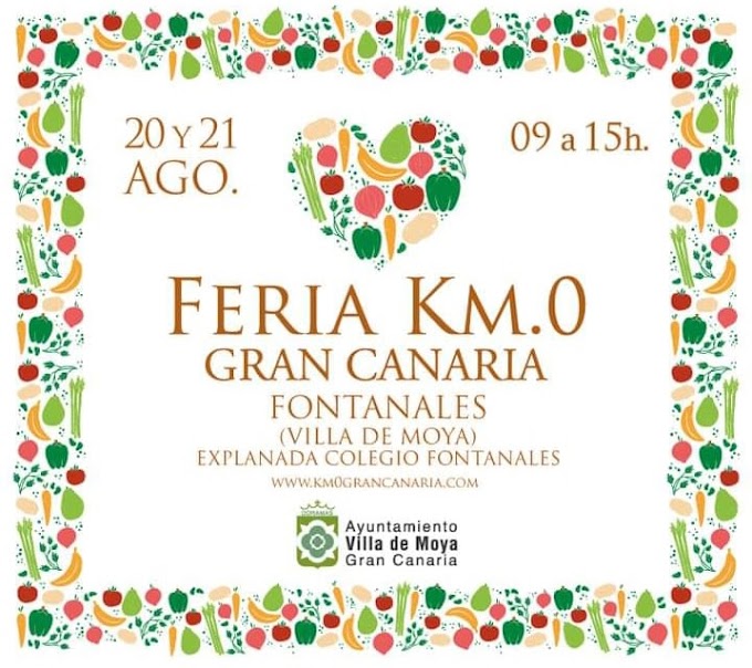 La Feria Km.0 Gran Canaria vuelve a Fontanales (Villa de Moya)...