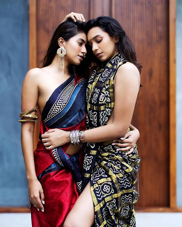 sanchana natarajan vinsu sam indian lesbian theme photoshoot