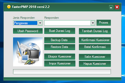 Faster PMP 2.2 Sebagai pengisian kuisioner pemetaan mutu PMP 2018.07