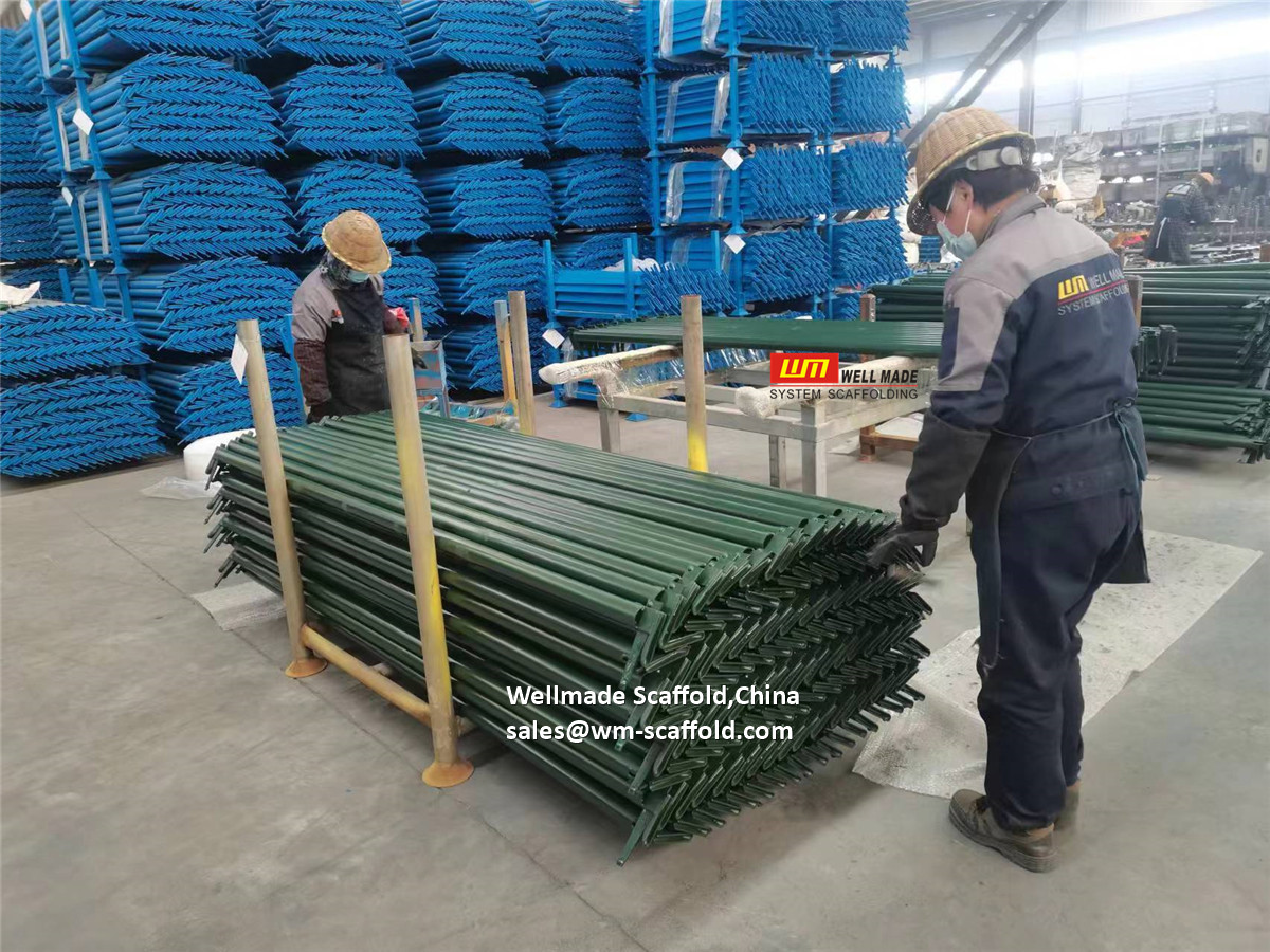 kwikstage scaffolding ledgers - Wellmade - Construction Quickstage System Horizontal Parts - Kwickstage Scaffold