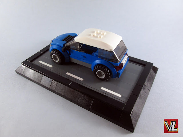 MOC LEGO Carro azul