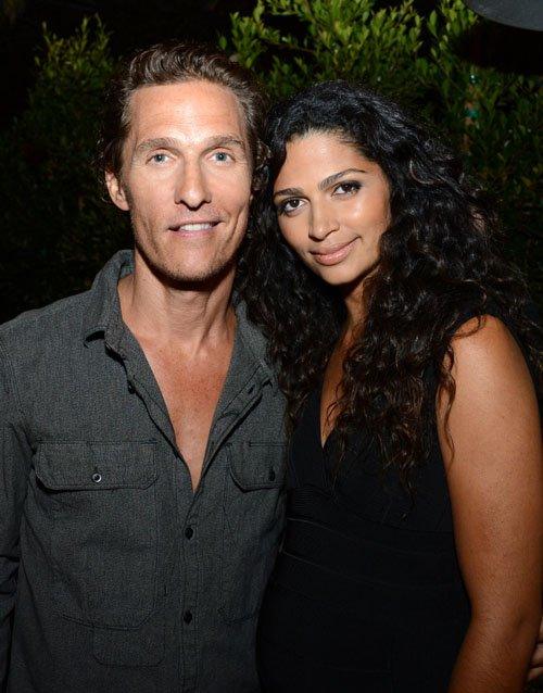 Newlyweds Matthew McConaughey and Camila Alves hosted NYLON Guys and Macy's INC in Santa Monica last night.
