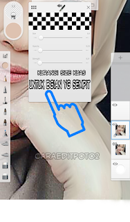 cara edit foto smudge painting android