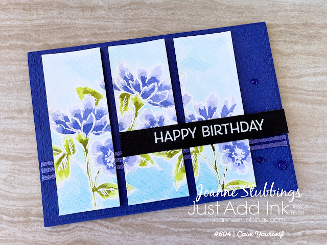 Jo's Stamping Spot - Just Add Ink Challenge #604 using Hand-Penned Petals by Stampin' Up!