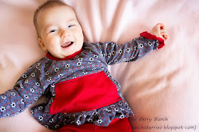 The Berry Bunch: Sewing Mama RaeAnna Patterns: Valentine's Cupcake Top and Pea Coat