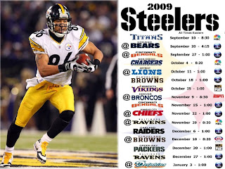 Steelers Wallpaper Calenders;