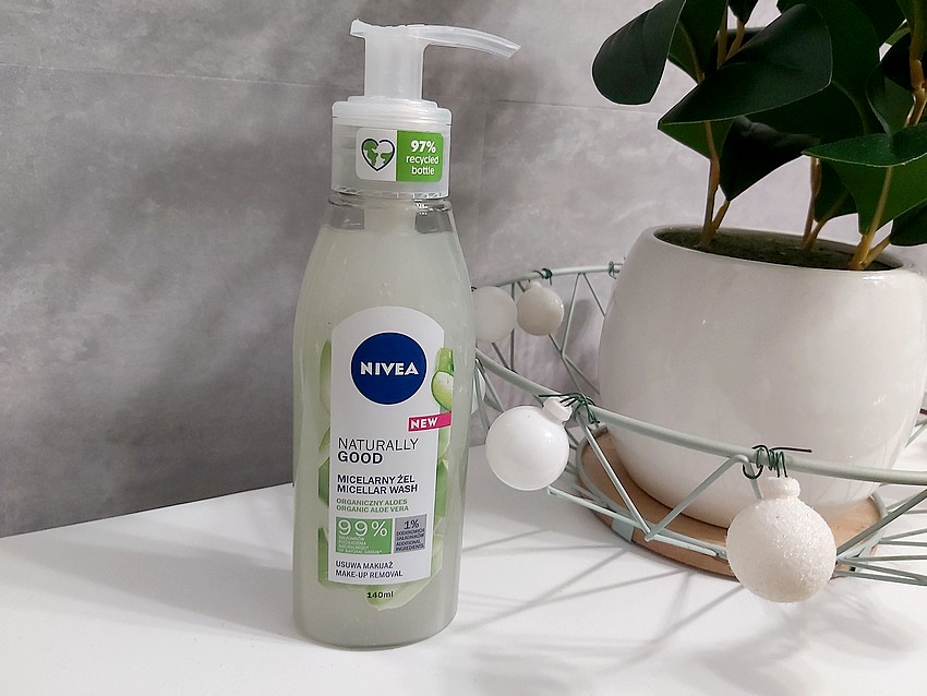 nivea naturally good micelarny żel do oczyszczania