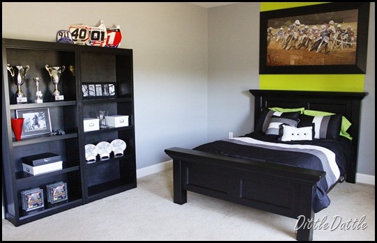 Knock Off Bed and Bookcase